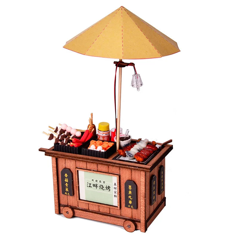 Book Nook Japon Kit Rue Lumineux DIY