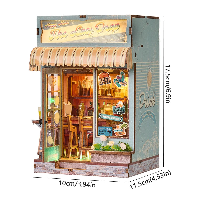 Book Nook Japon Maison Miniature DIY