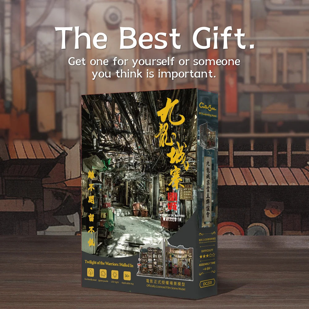 Book Nook Japon DIY Lumineux Maquette