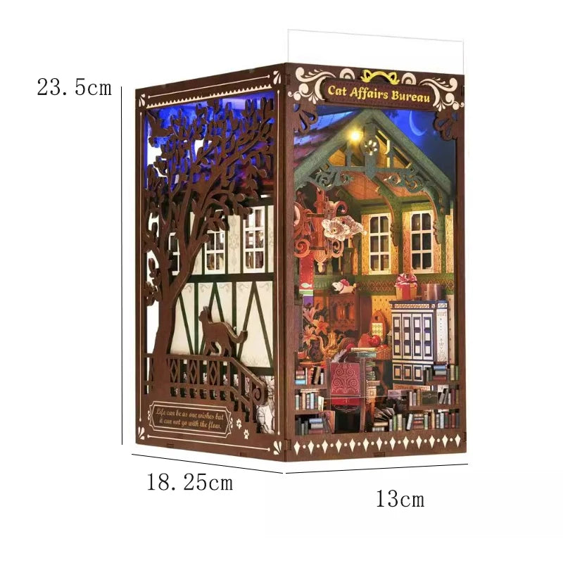 Book Nook Japon DIY Maison Miniature