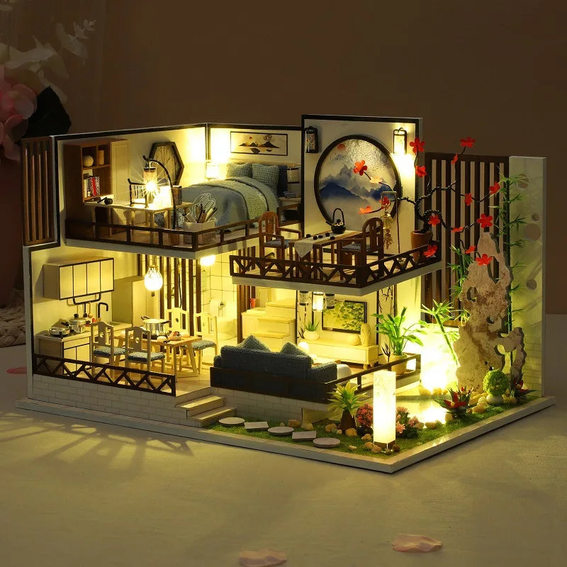 Book Nook Japon Sakura Miniature Kit