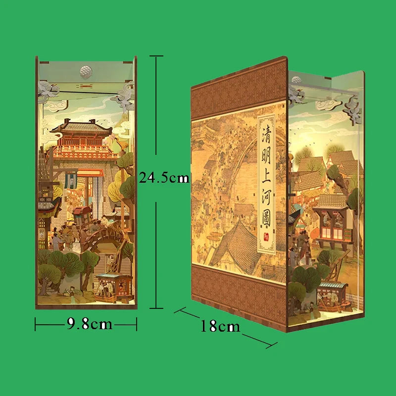 Book Nook Japon Maquette DIY Sakura