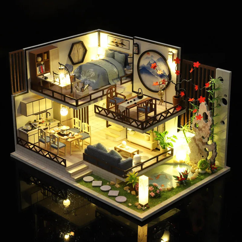 Book Nook Japon Sakura Miniature Kit