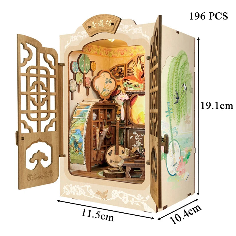 Book Nook Japon Kit Miniature DIY