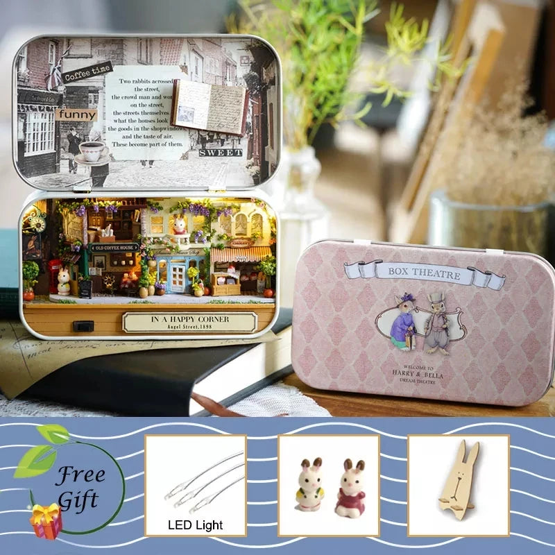 Book Nook Japon Kit Lumineux Maquette