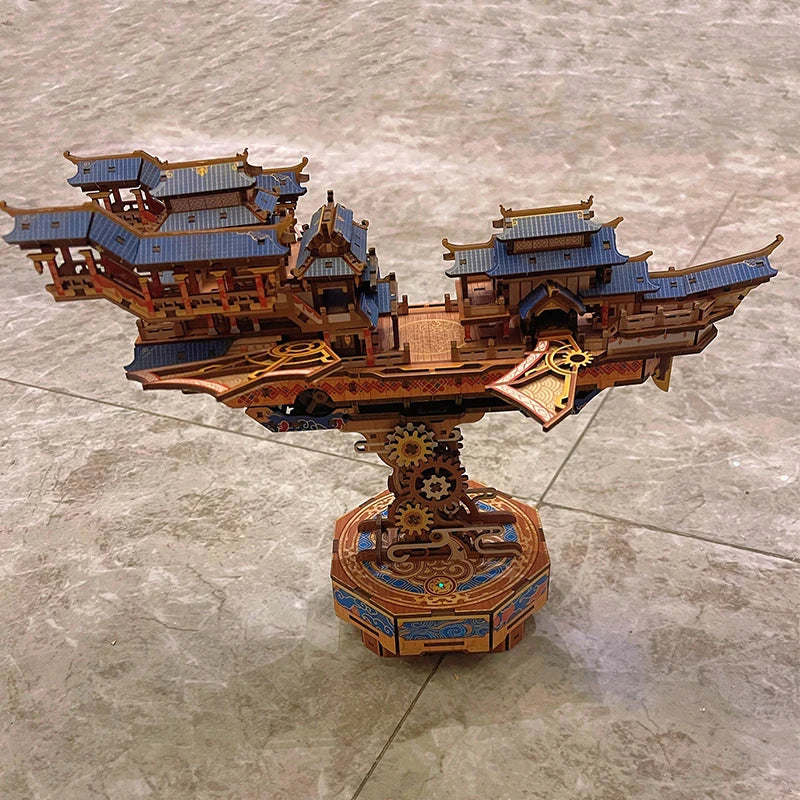 Book Nook Japon Kit Miniature Bois