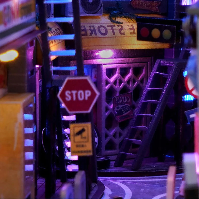 Book Nook Japon Maison Miniature DIY