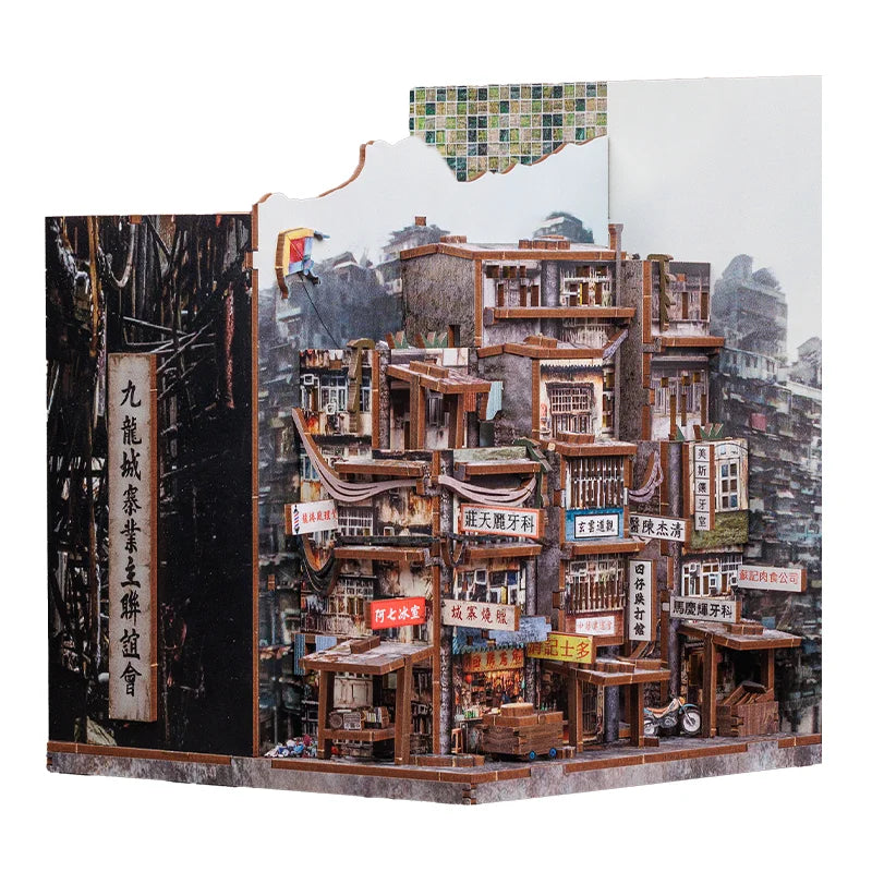 Book Nook Japon DIY Lumineux Maquette