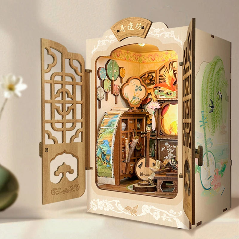 Book Nook Japon Kit Miniature DIY
