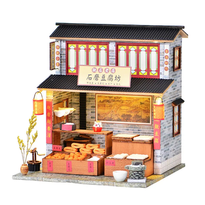 Book Nook Japon Maquette Sushi DIY