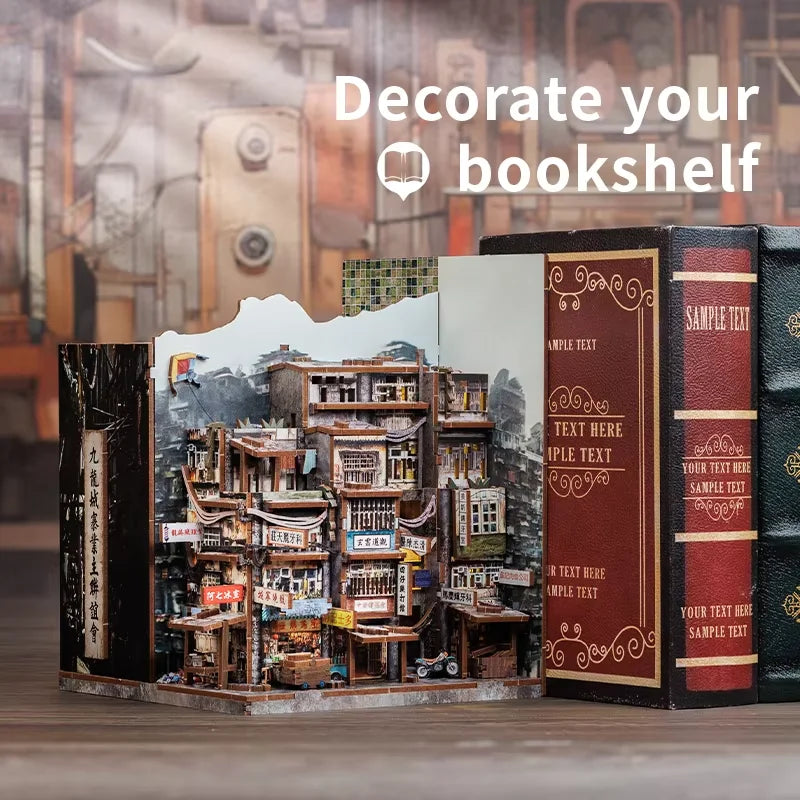 Book Nook Japon DIY Lumineux Maquette