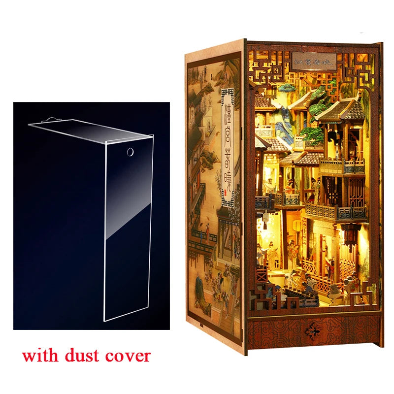 Book Nook Japon Kit Bois Lumineux