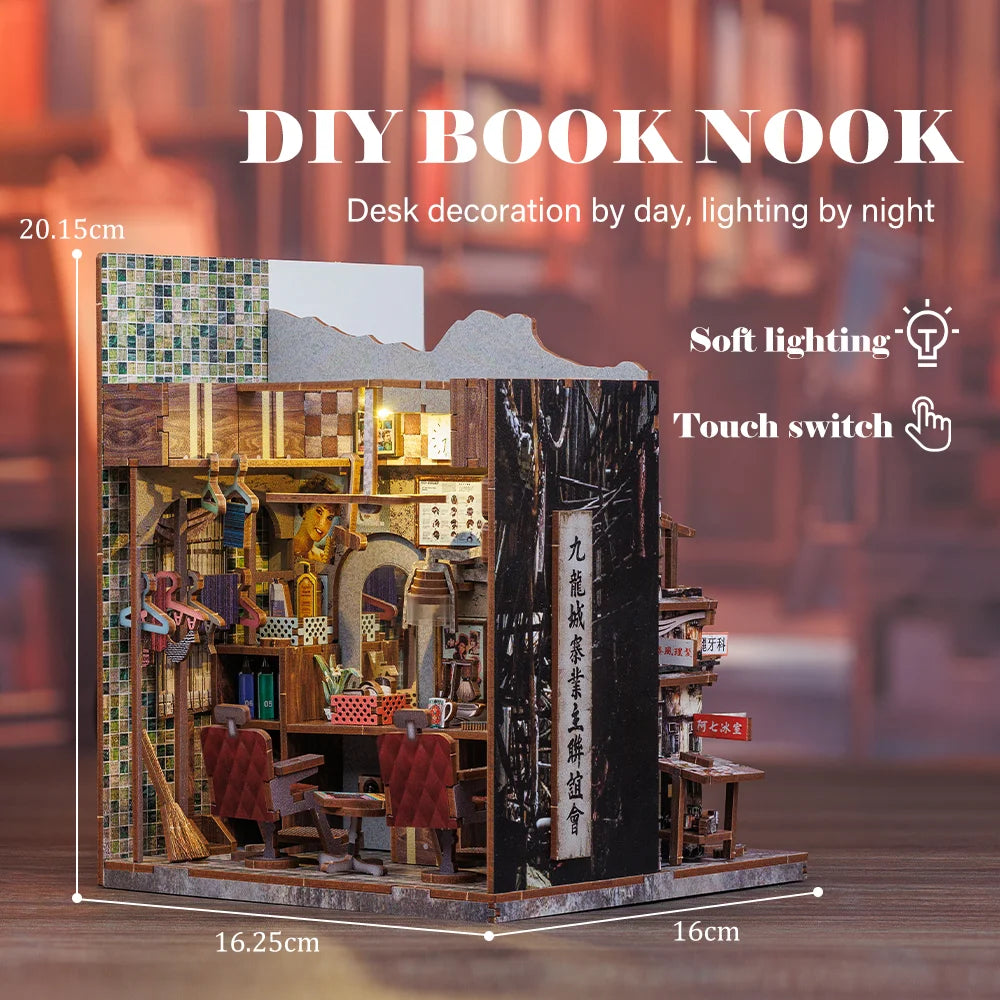Book Nook Japon DIY Lumineux Maquette