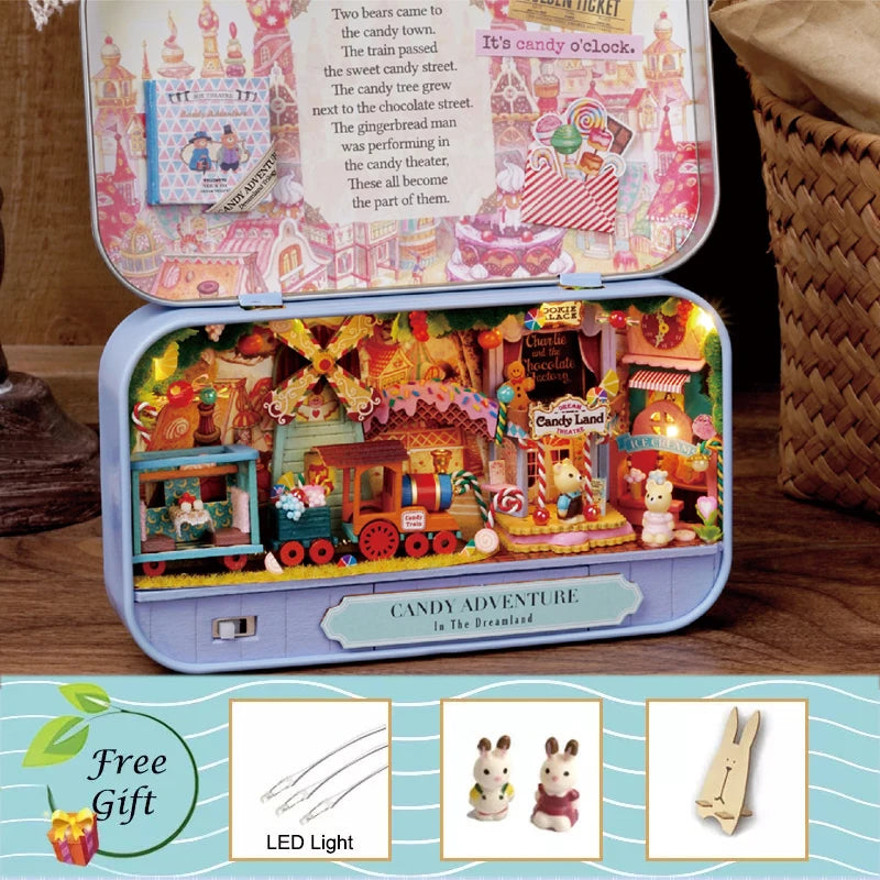 Book Nook Japon Kit Lumineux Maquette