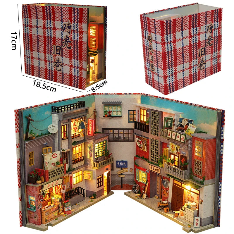 Book Nook Japon Maison Miniature DIY