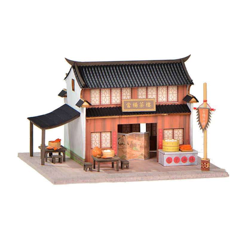 Book Nook Japon Kit Maquette Miniature Sushi