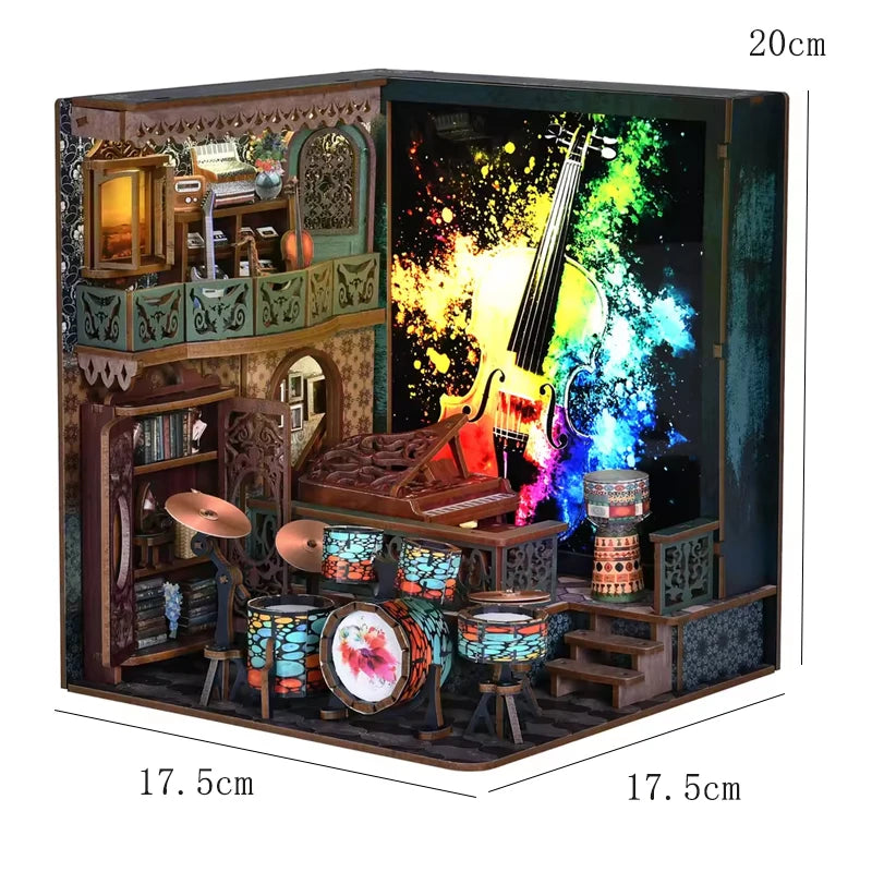 Book Nook Japon DIY Maison Miniature